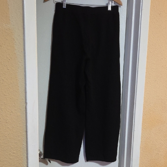 Joseph Ribkoff Black Wide-Leg Trousers - Picture 9 of 9